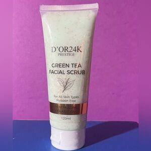 D'OR24K Prestige Green Tea Facial Scrub